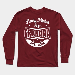 Newly Minted Grandma- Est. 2024 Long Sleeve T-Shirt